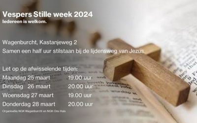Vespers in de stille week