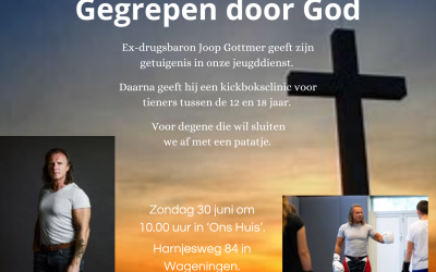 Gegrepen door God.