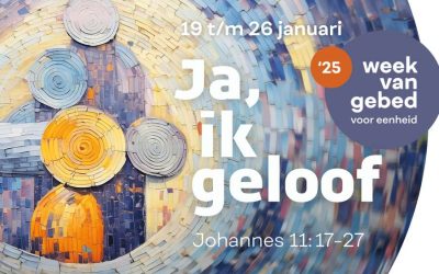 Bid mee voor de eenheid van Christenen – Week van Gebed om Eenheid 2025