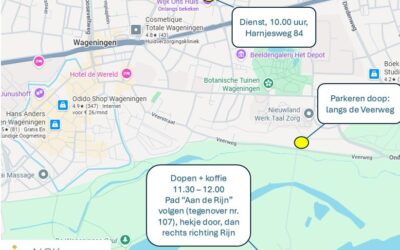 Locatie doop a.s. zondag